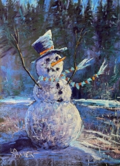 Waving hello to winter